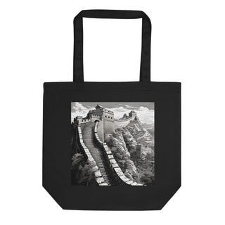Natural Fiber Tote Bag Great Wall of China