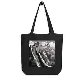 Natural Fiber Tote Bag Great Wall of China