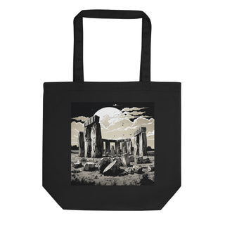 Natural Fiber Tote Bag Stonehenge