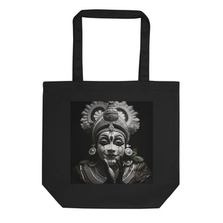 Natural Fiber Tote Bag Indian Kathakali