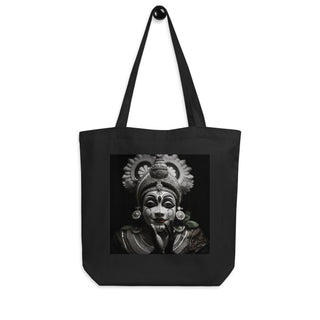 Natural Fiber Tote Bag Indian Kathakali