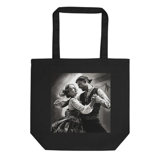 Natural Fiber Tote Bag Hungarian Folk Dance