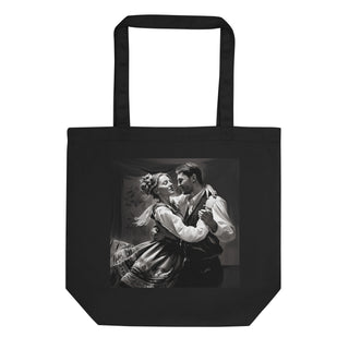 Natural Fiber Tote Bag Hungarian Folk Dance