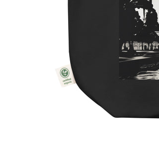 Natural Fiber Tote Bag Taj Mahal