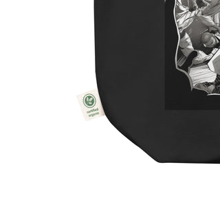 Natural Fiber Tote Bag Brazilian Capoeira