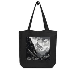 Natural Fiber Tote Bag Mountain Majesty