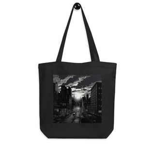 Natural Fiber Tote Bag Skyline Splendor