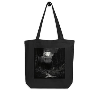 Natural Fiber Tote Bag Forest Harmony