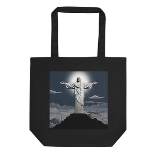 Natural Fiber Tote Bag Christ the Redeemer