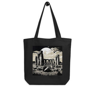 Natural Fiber Tote Bag Stonehenge