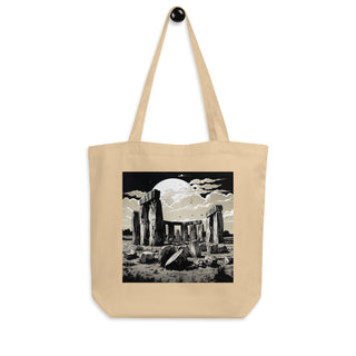 Natural Fiber Tote Bag Stonehenge